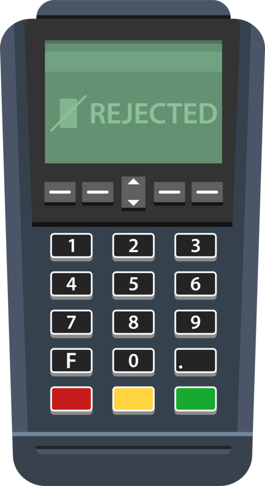 pos machine clipart conception illustration png