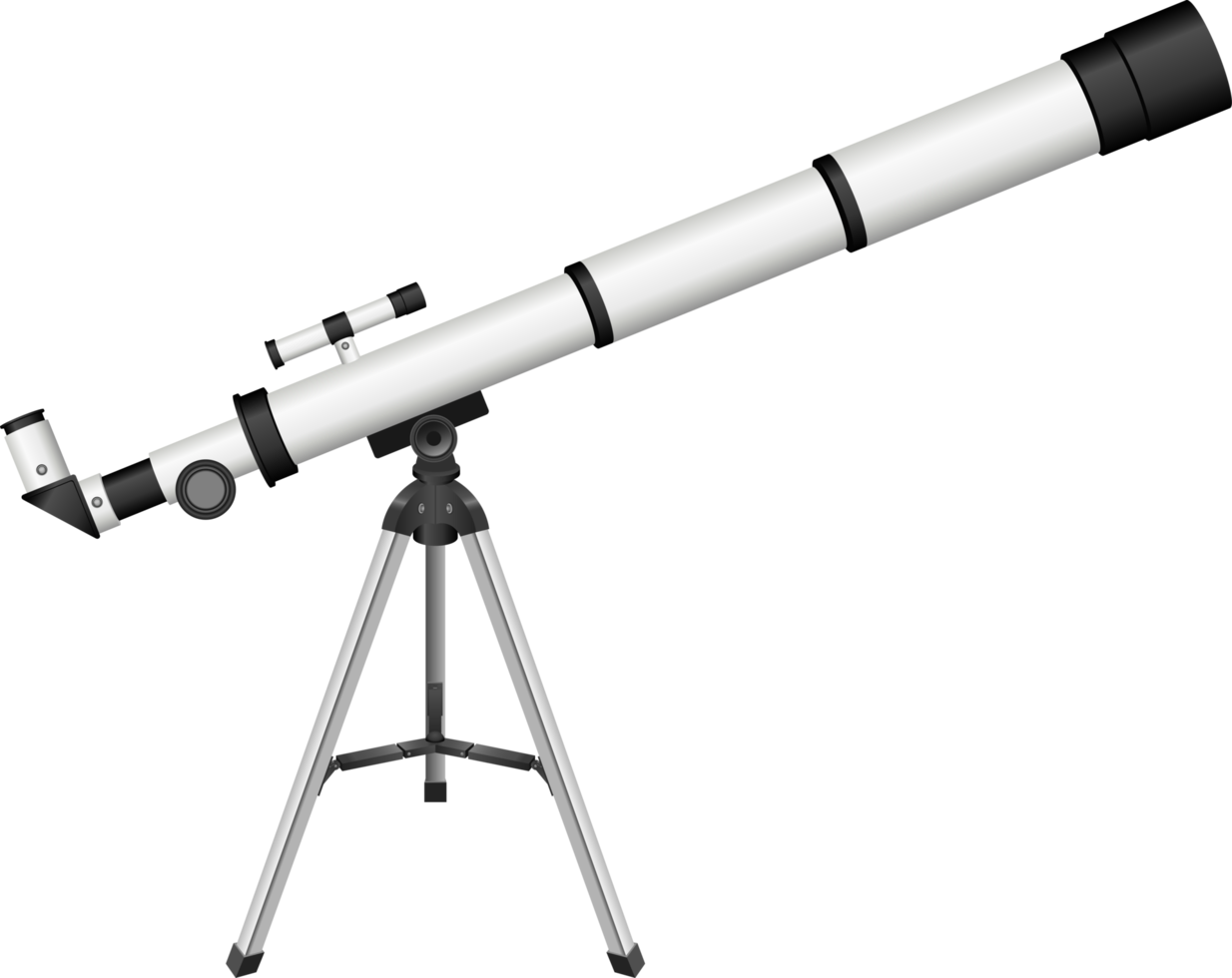 Telescope clipart design illustration png