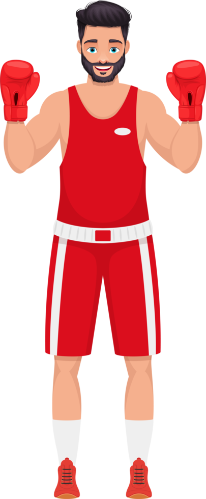 boxe homme clipart conception illustration png