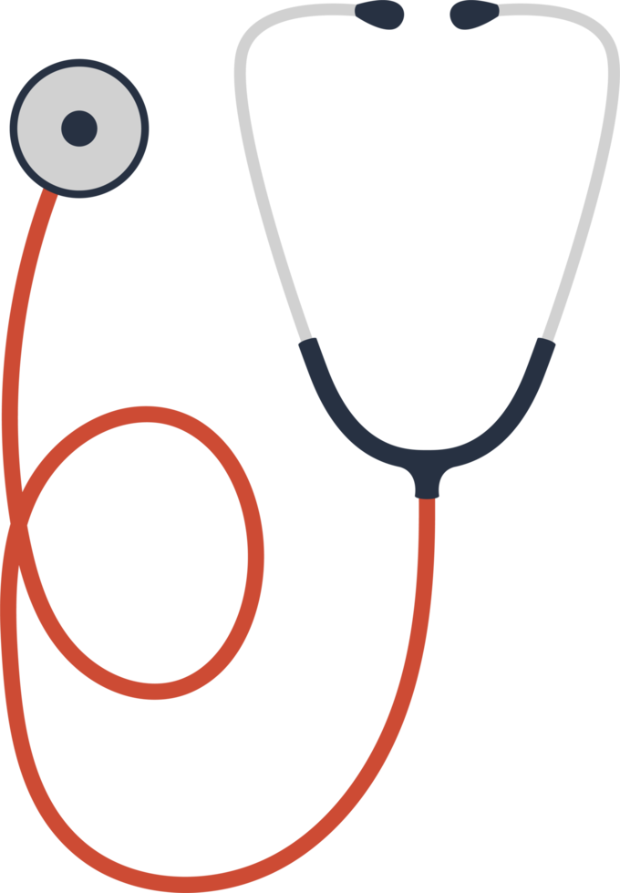 Stethoscope clipart design illustration png