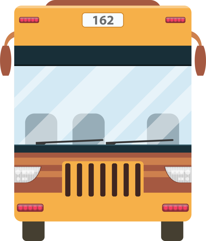 illustrazione di progettazione di clipart di autobus png
