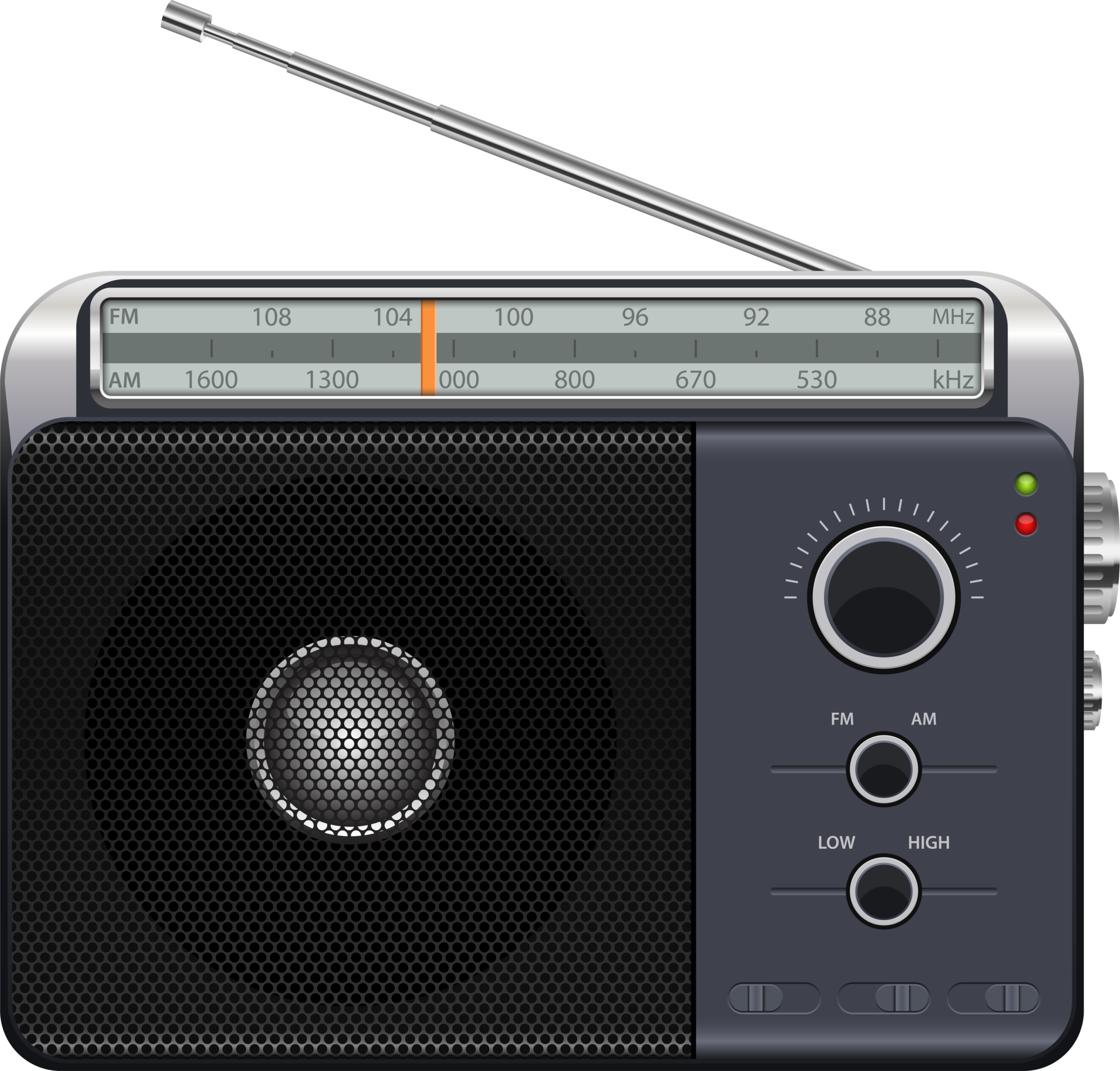 free vintage radio clipart