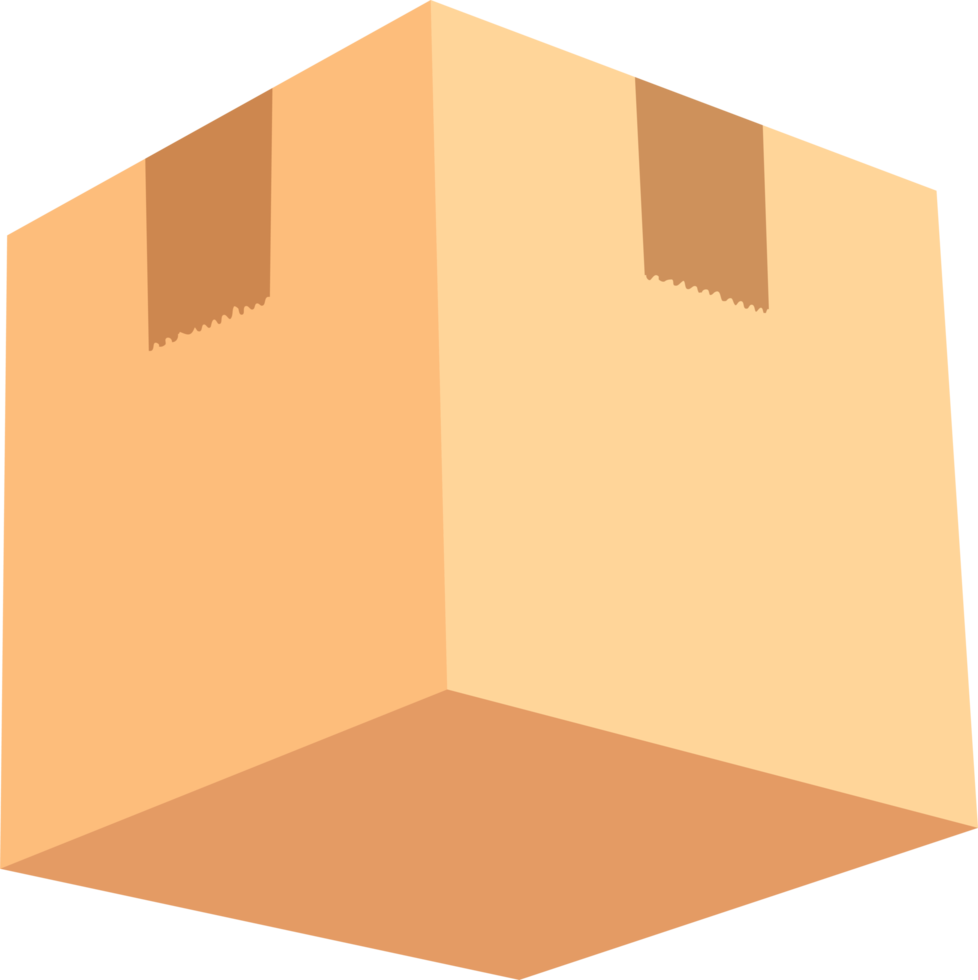 ilustración de diseño de imágenes prediseñadas de caja de almacenamiento png