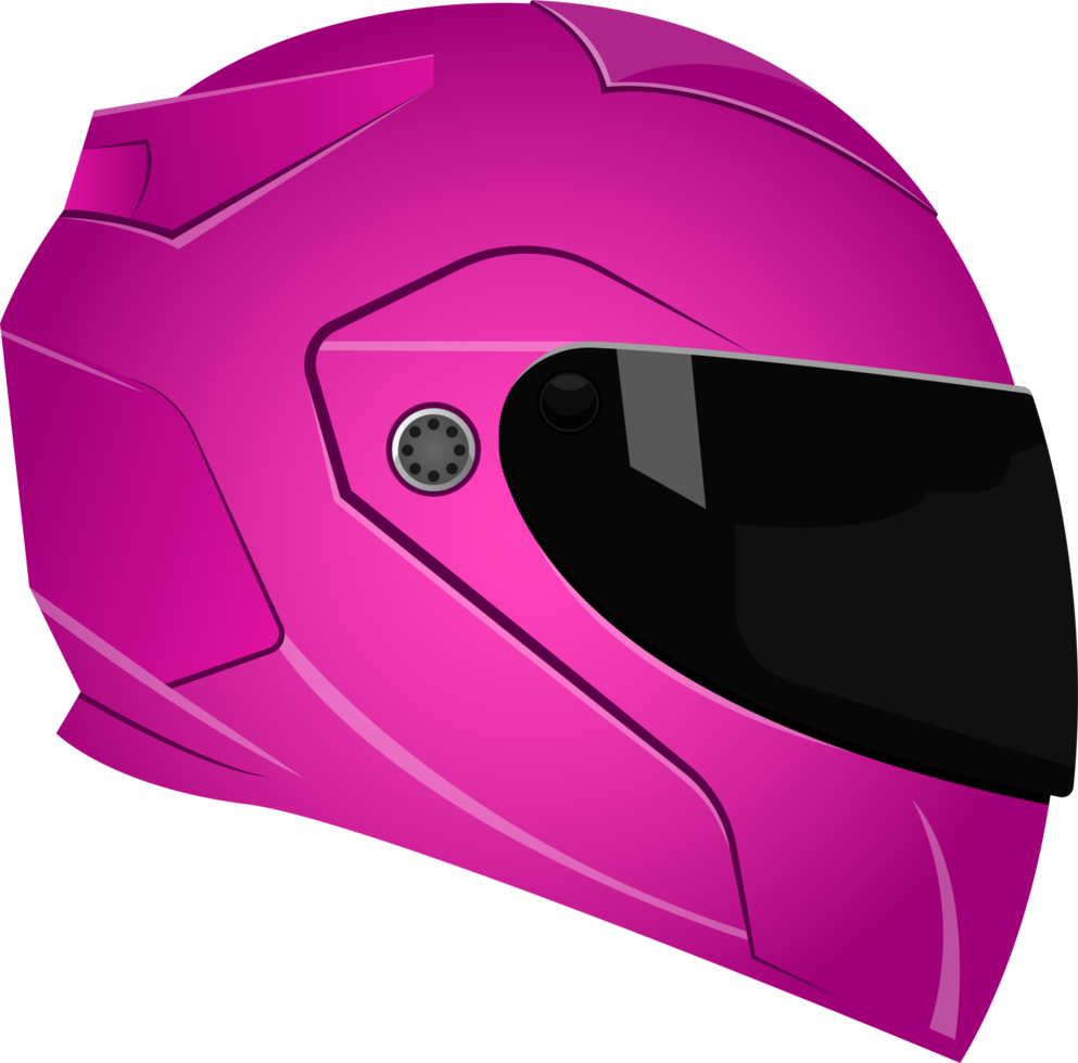 Motorcycle helmet clipart design illustration png