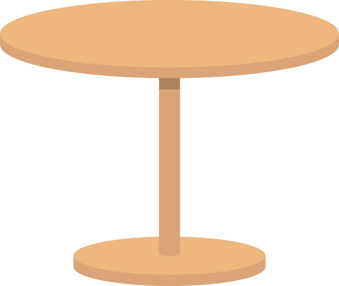 ilustração de design de clipart de mesa de madeira png