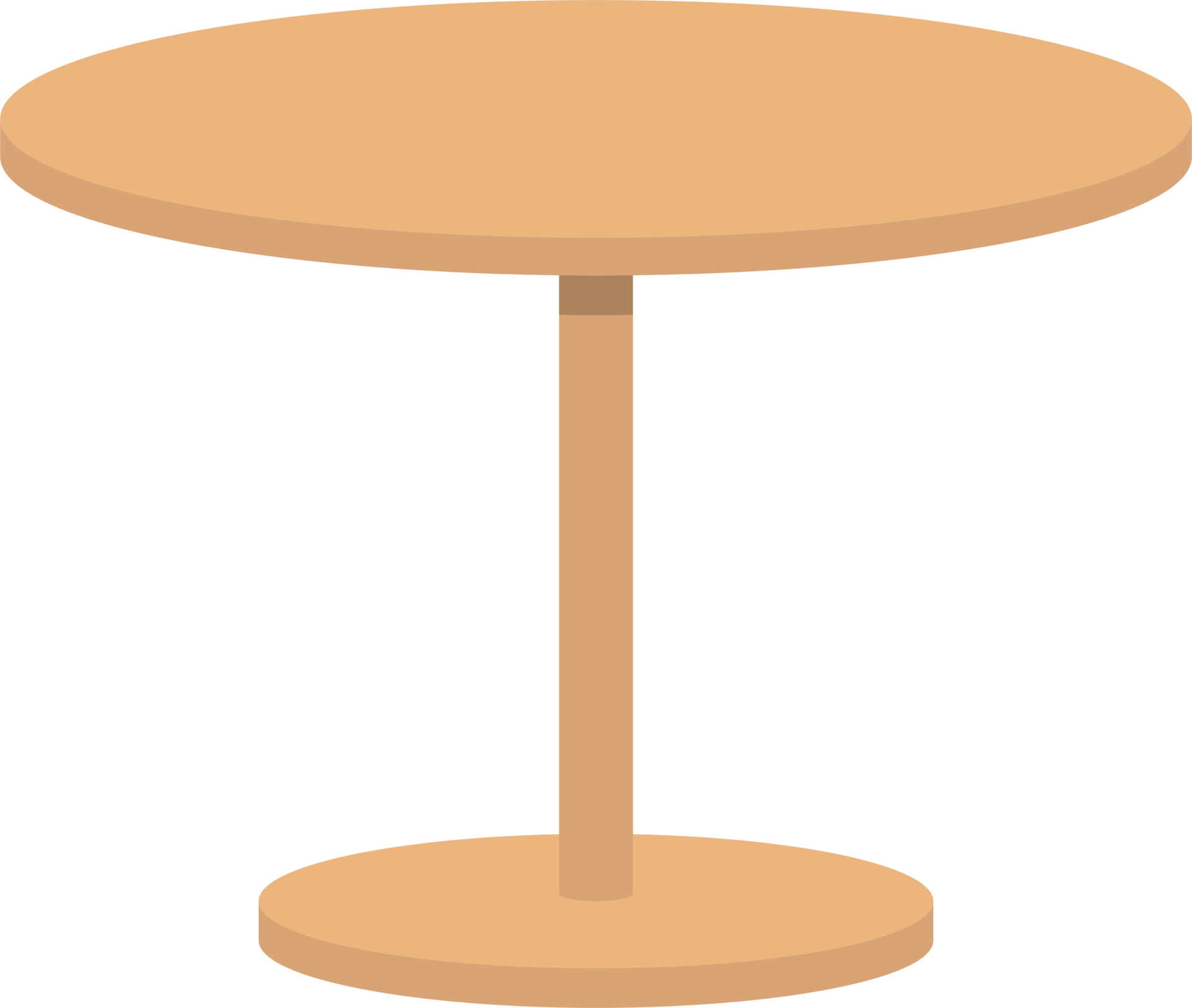 Wooden table clipart design illustration 9385572 PNG