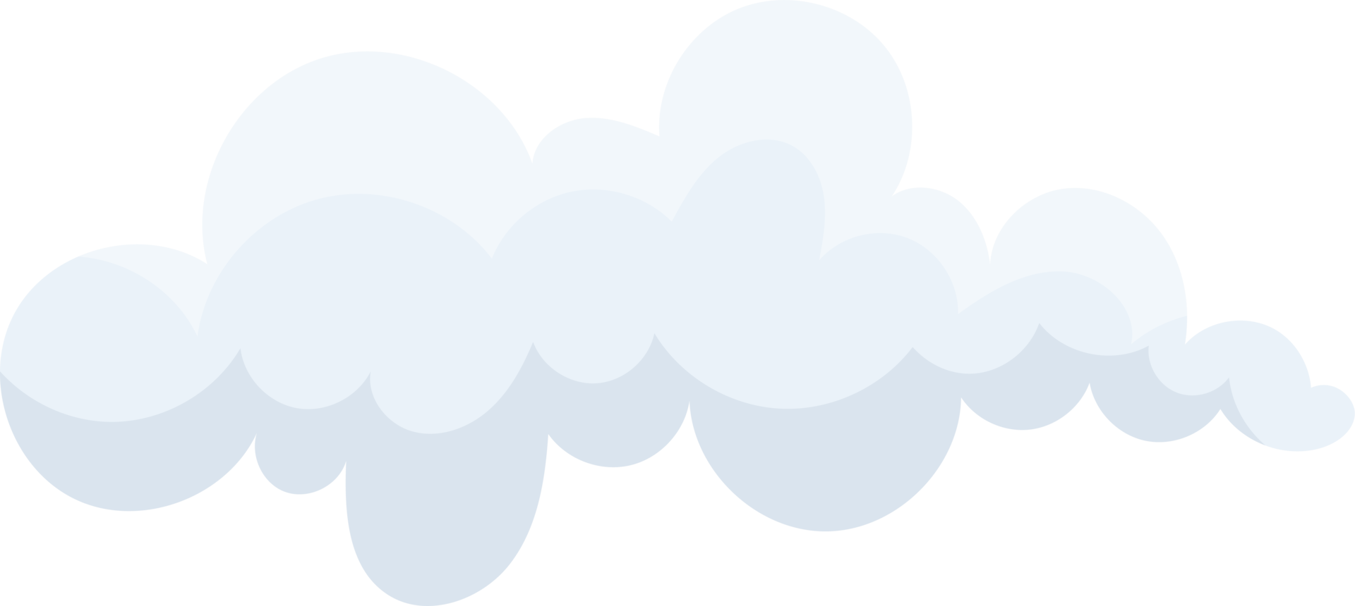 Clouds clipart design illustration png