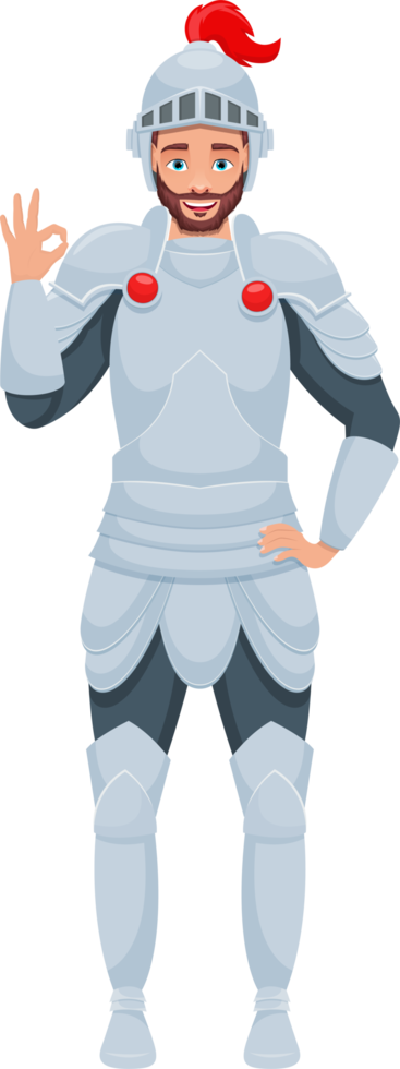 Knight man clipart design illustration png