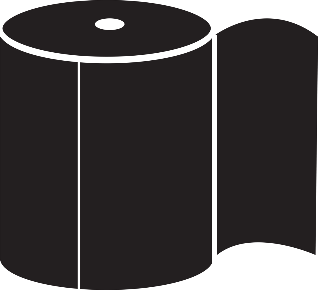 toiletpapier pictogram teken symbool ontwerp png