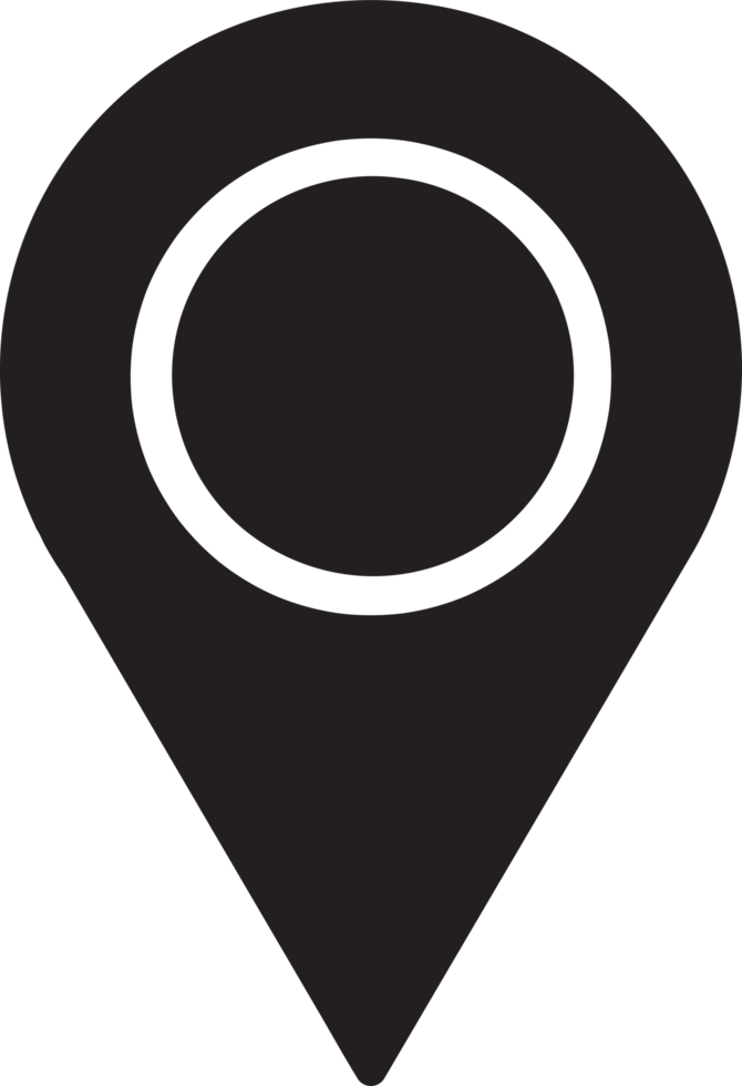 Map pointer pin icon sign symbol design png