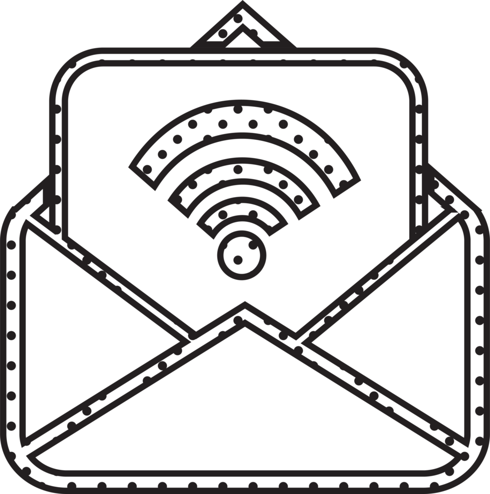 Email and mail icon sign symbol design png