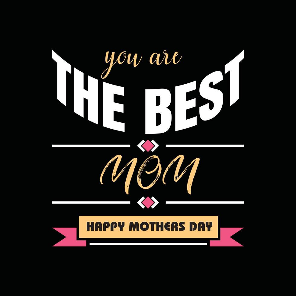 mother's day t-shirt design vector Premium Vector