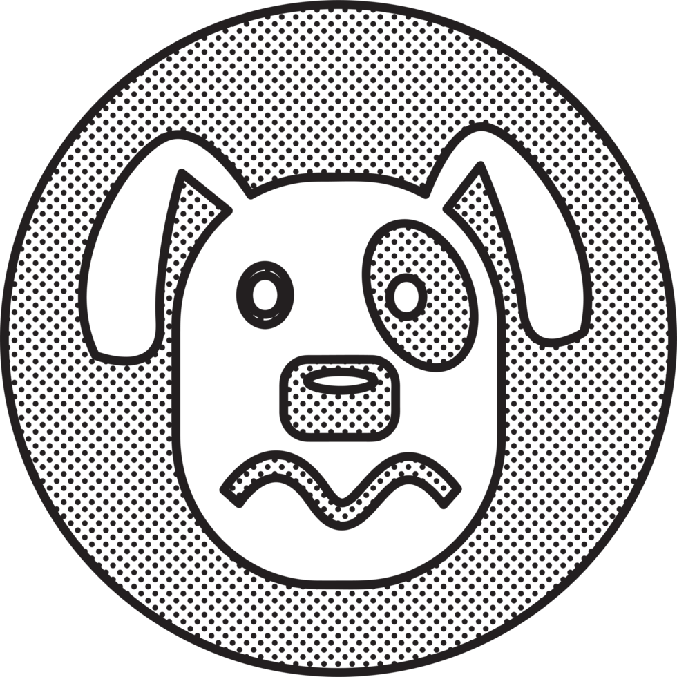 hond pictogram dier teken symbool ontwerp png