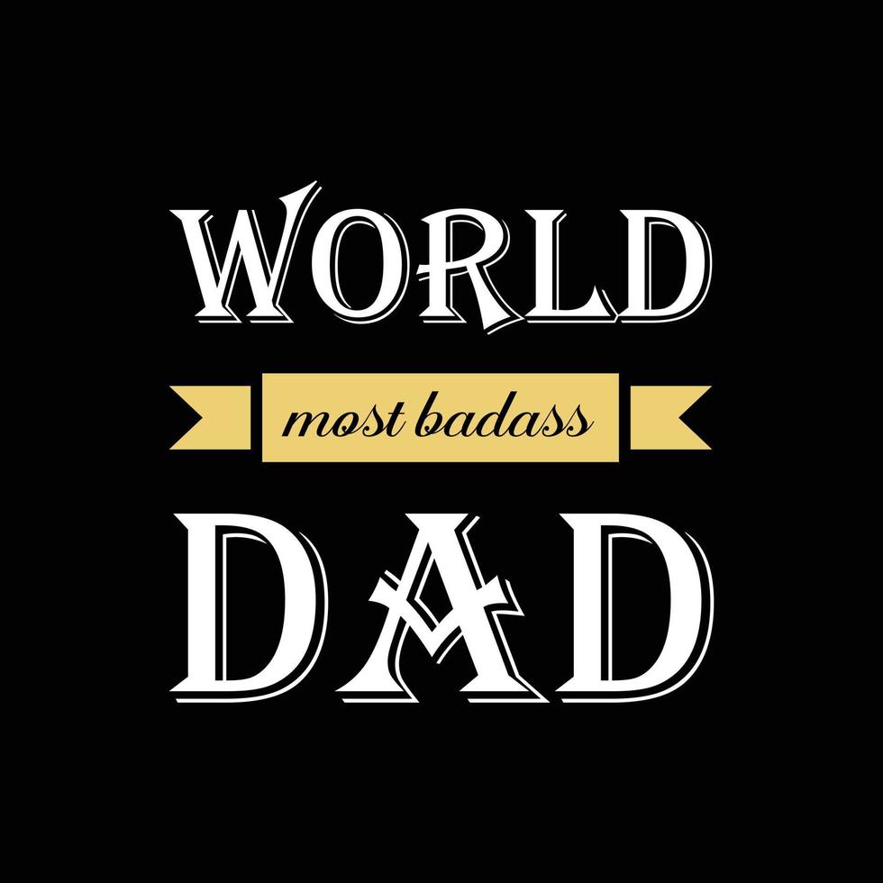 father's day t-shirt design vector Premium Vector