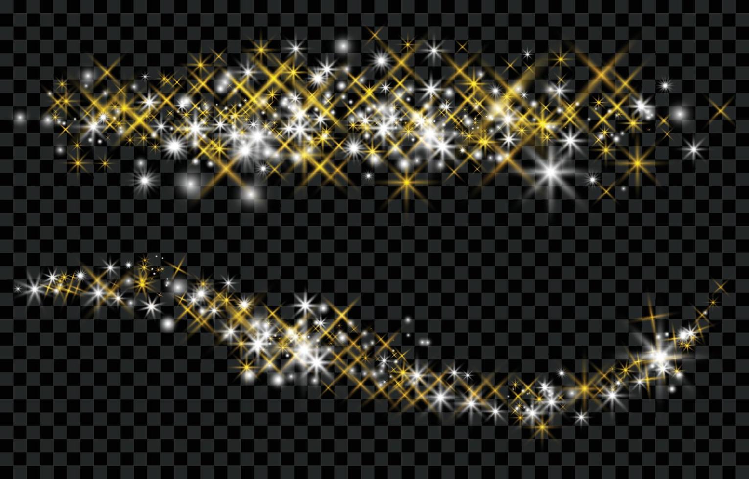 Simple Starlight Background Concept vector