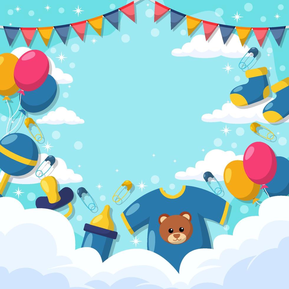 Born Day Background vector