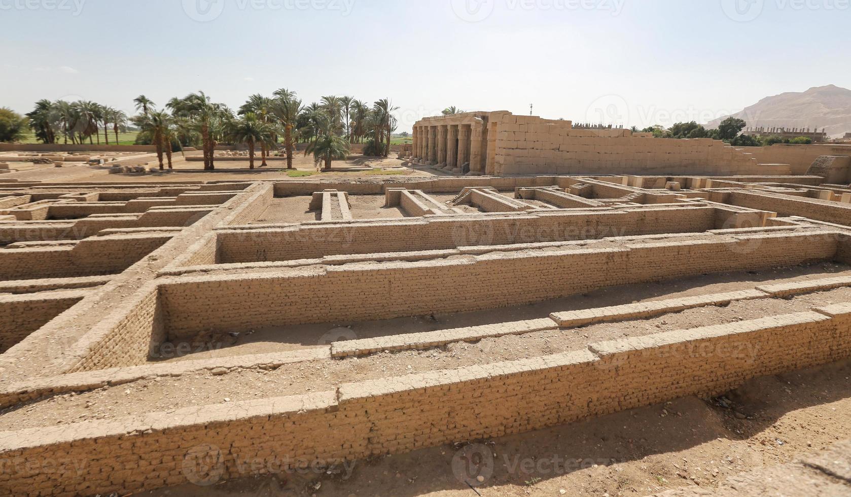 Mortuary Temple of Seti I in Luxor, Egypt photo