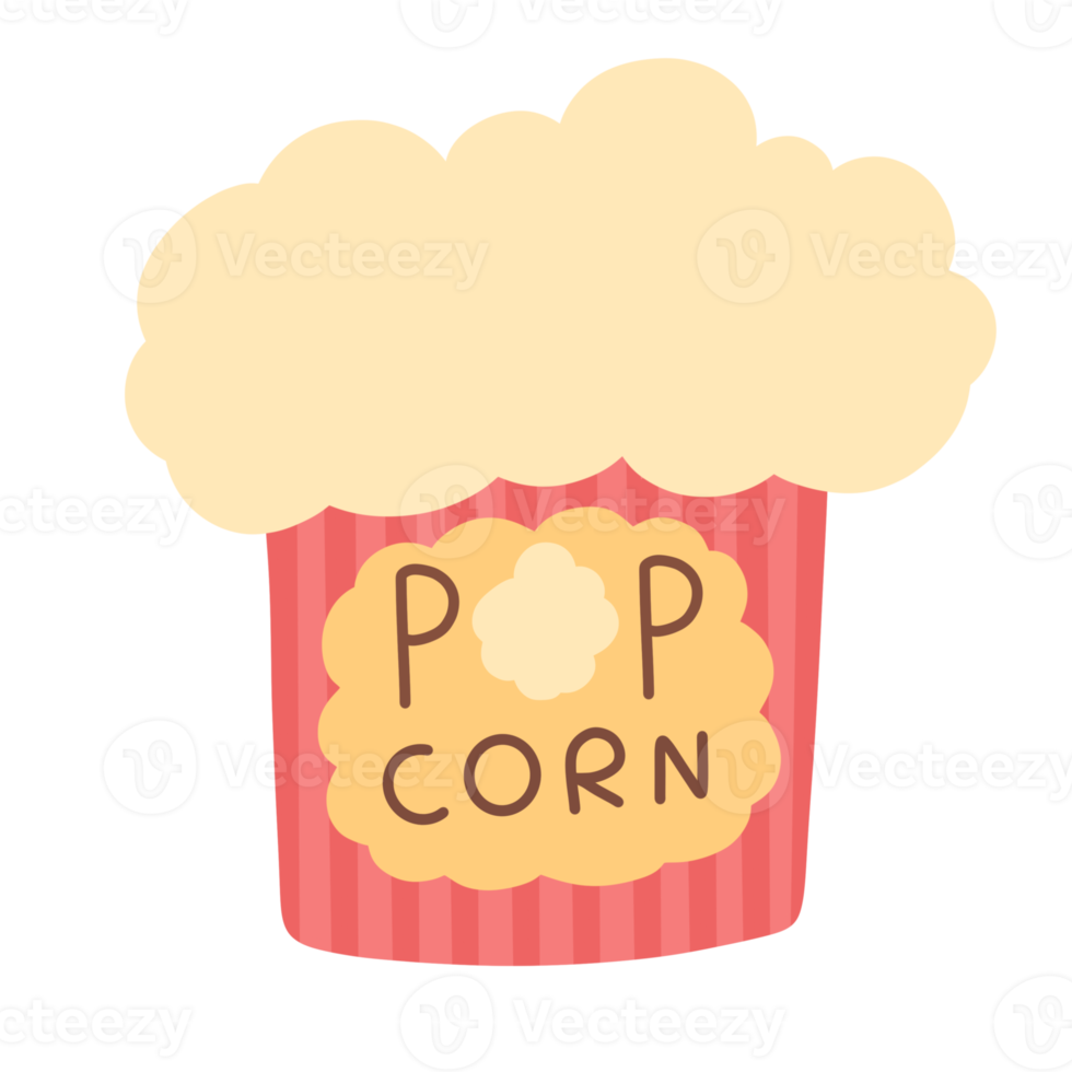 pop-corn sucré png