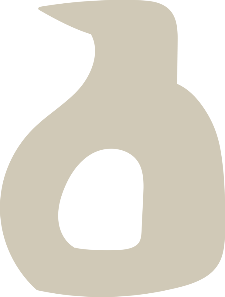 modern vase flat style for design png
