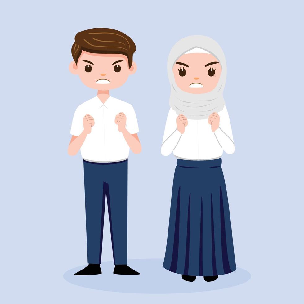 couple avatar, couple character, couple cartoon vector