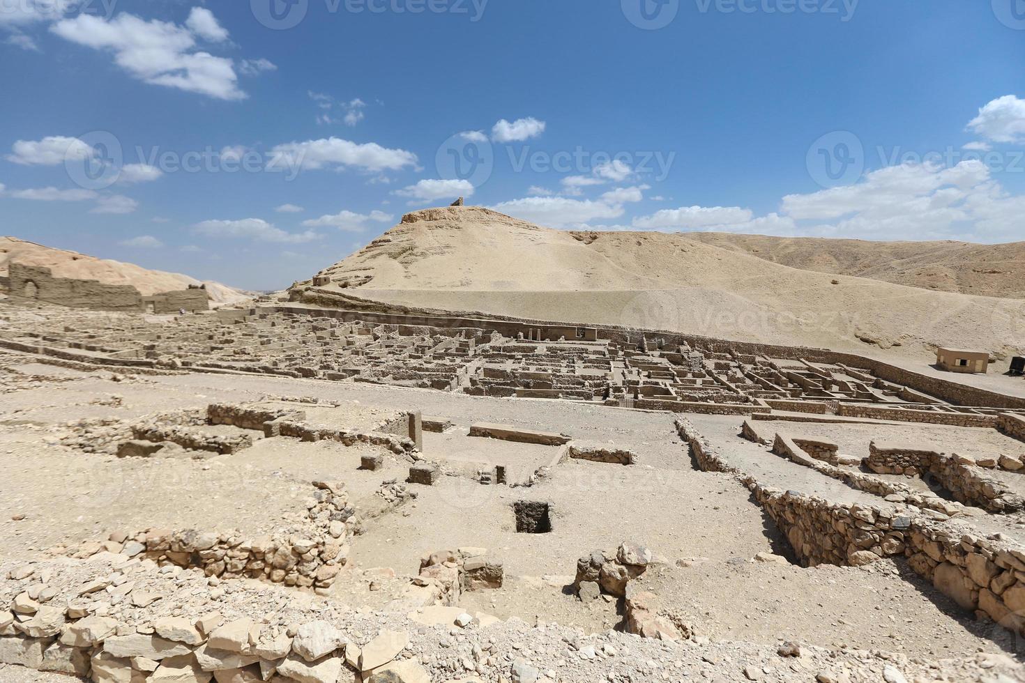Deir el-Medina Village in Luxor, Egypt photo