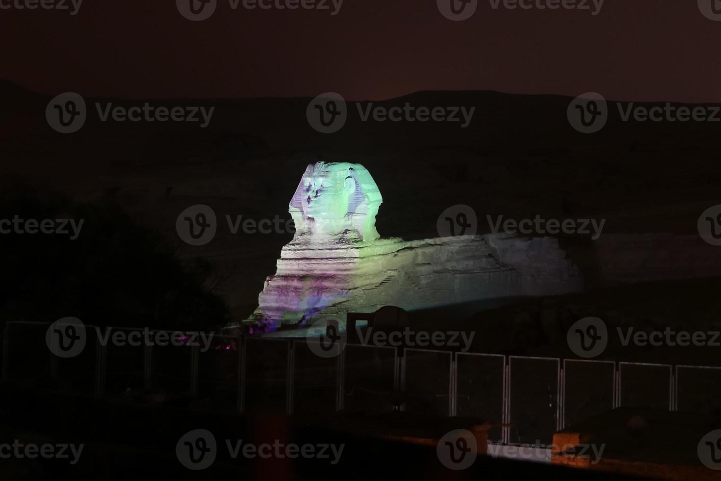 Sphinx in Giza Pyramid Complex, Cairo, Egypt photo