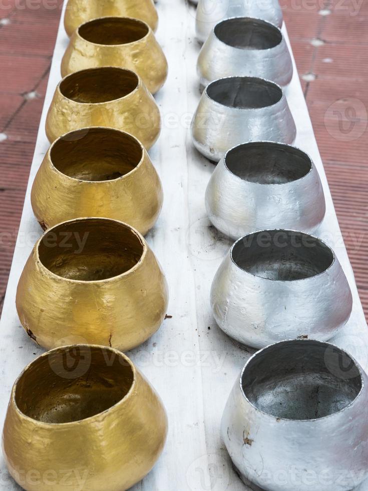 Group of the monk's alms bowl. photo