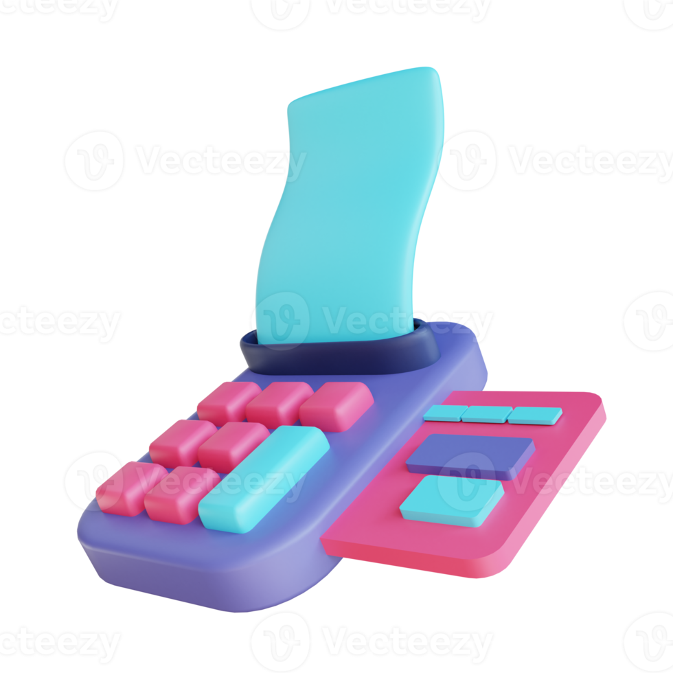 3D illustration order checkout png