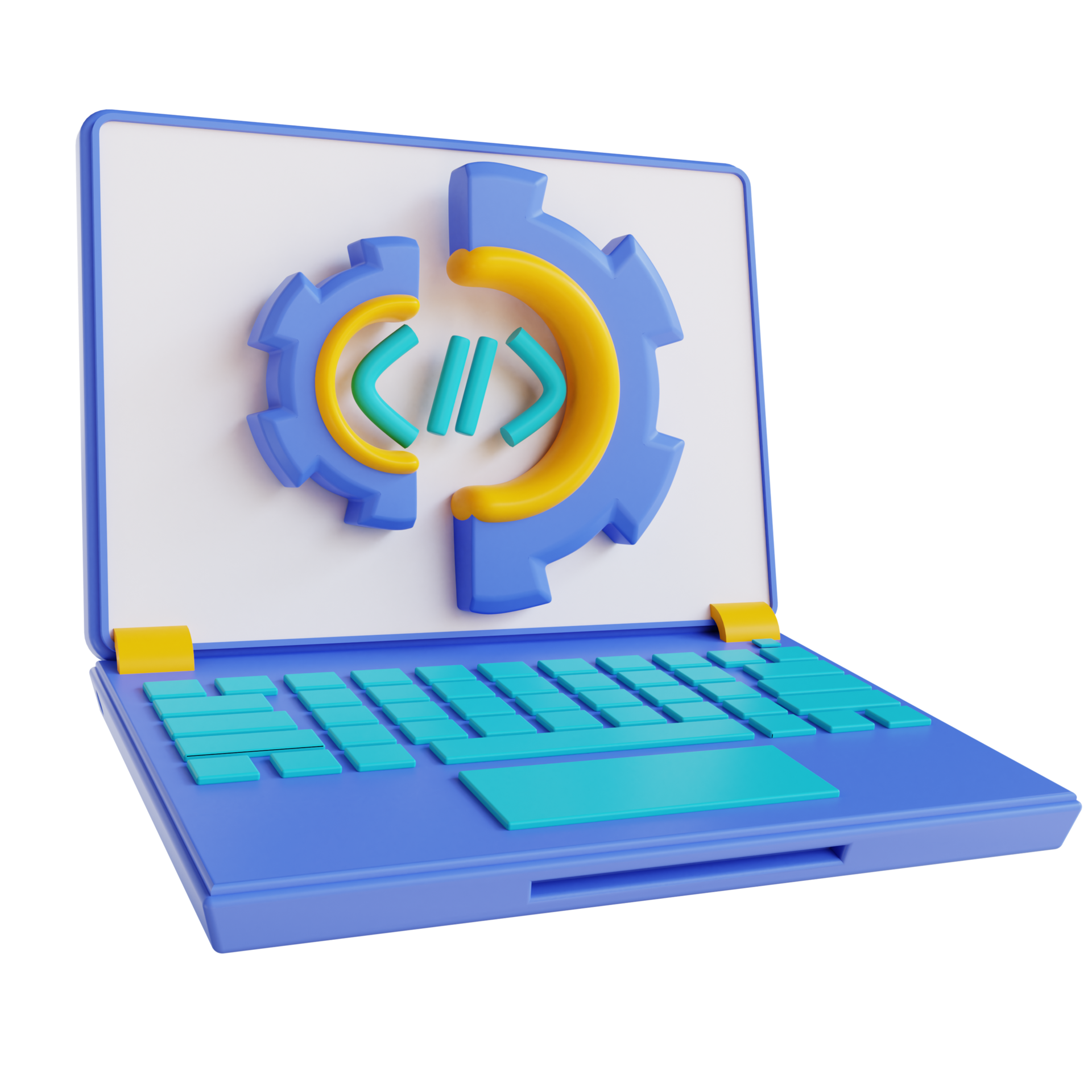 3D Illustratie Code Laptop Instellingen 9390817 PNG 3d-illustratie-code-laptop-instellingen-9390817-png