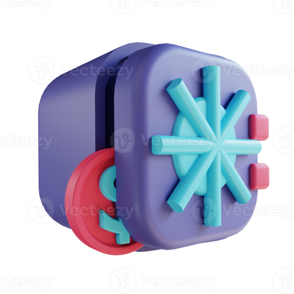 3D illustration save money 9390914 PNG