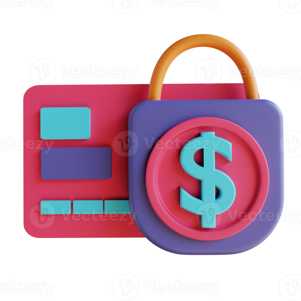 3D illustration security png