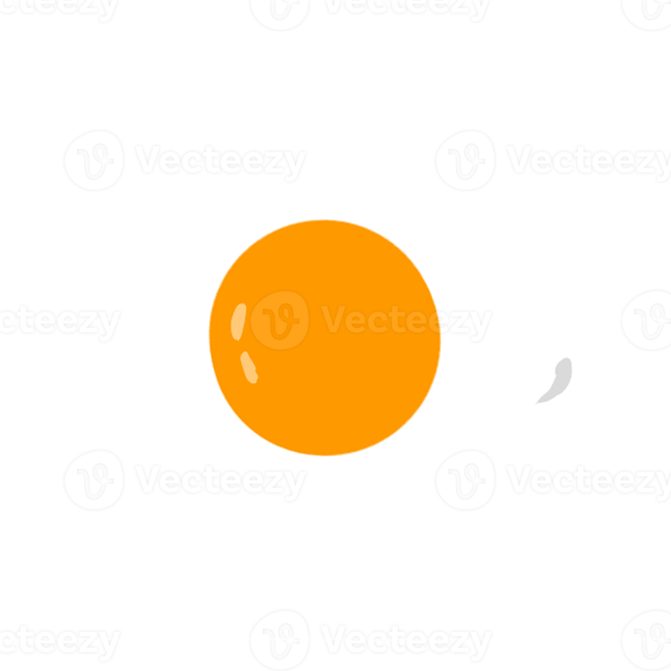 Fried Egg Illustration png