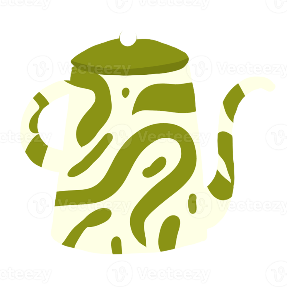 Old Kettle Illustration png