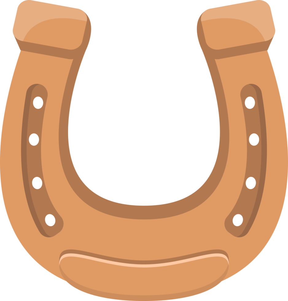 Horseshoe clipart design illustration png