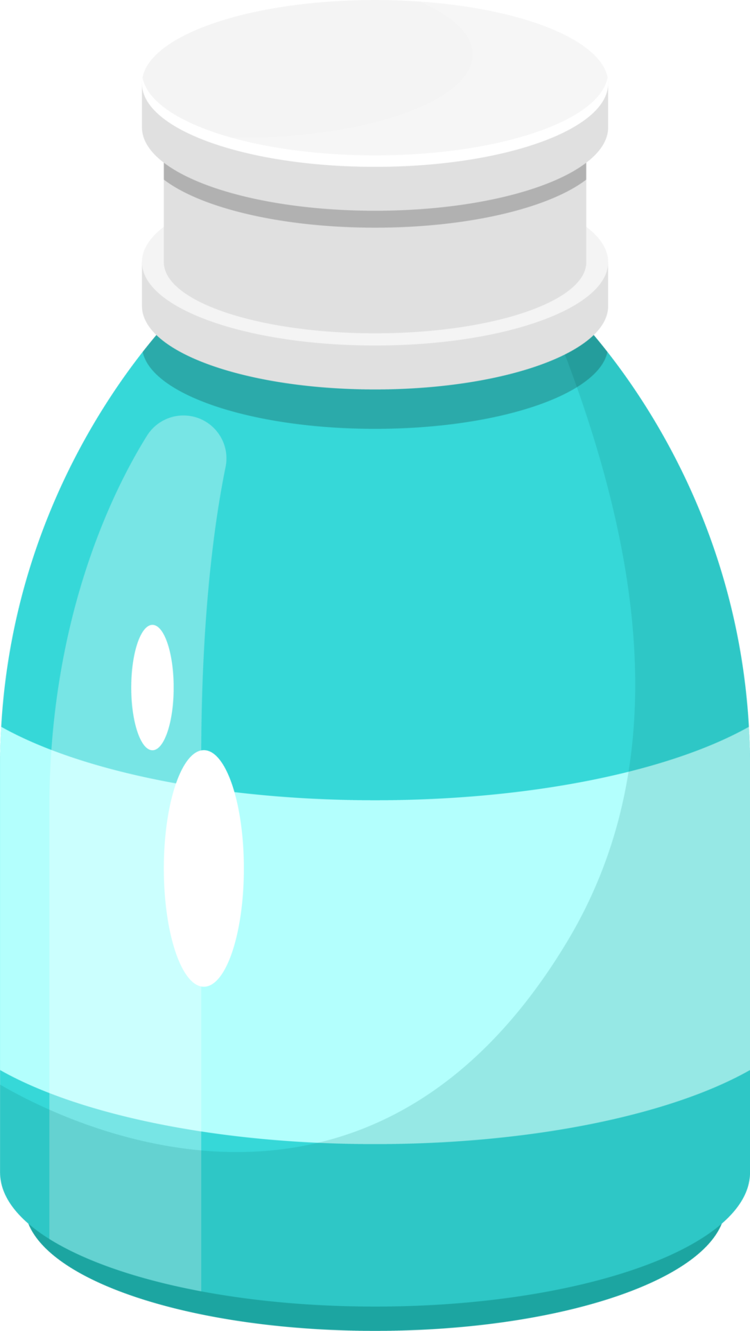 Medicine syrup bottle clipart design illustration 9391124 PNG