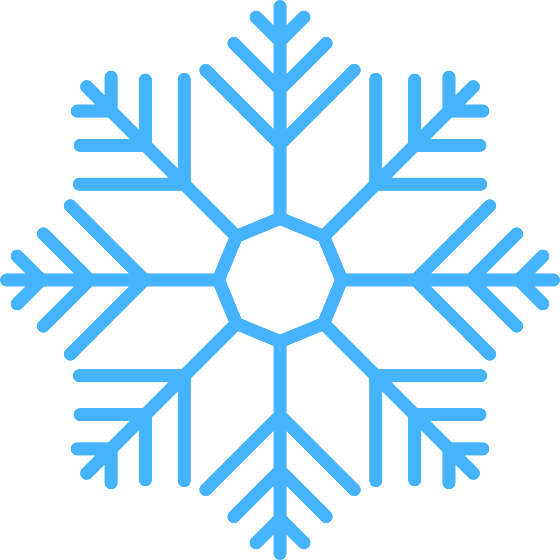 Snowflakes clipart design illustration 9391143 PNG