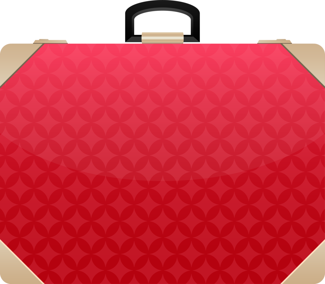 Suitcase clipart design illustration png