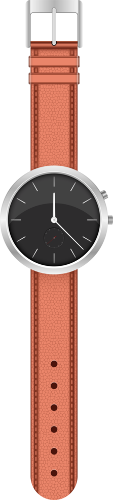 Realistic watch clipart design illustration png