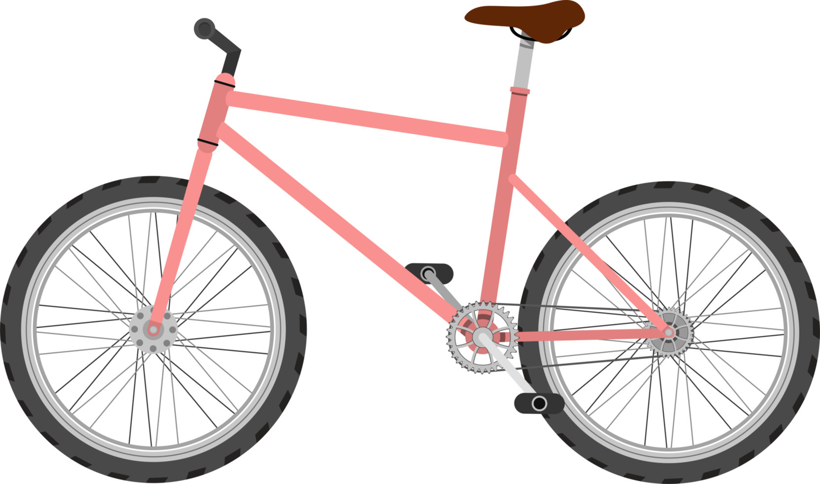 Bicycle clipart design illustration png