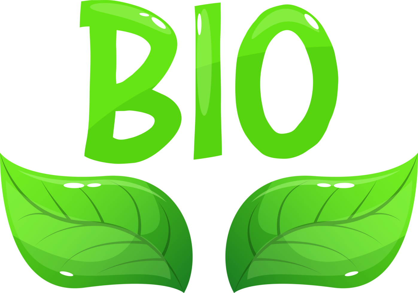 illustrazione di progettazione clipart bio emblema png