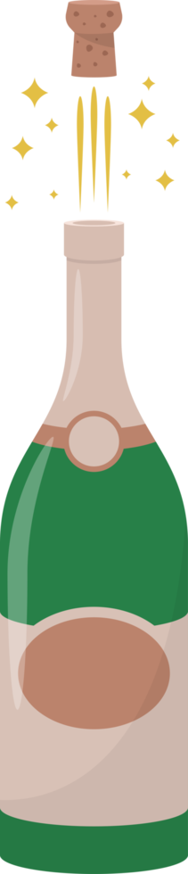 illustrazione di progettazione clipart champagne png