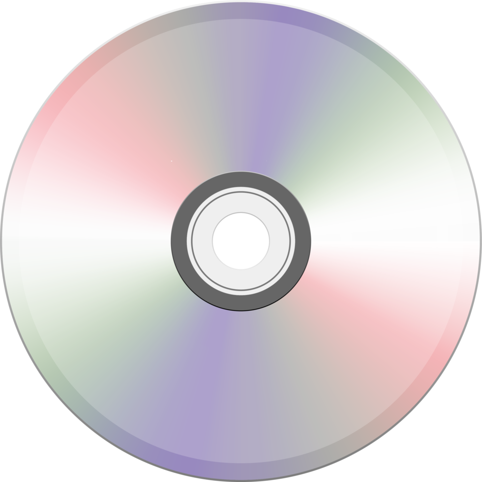 CD and DVD clipart design illustration png