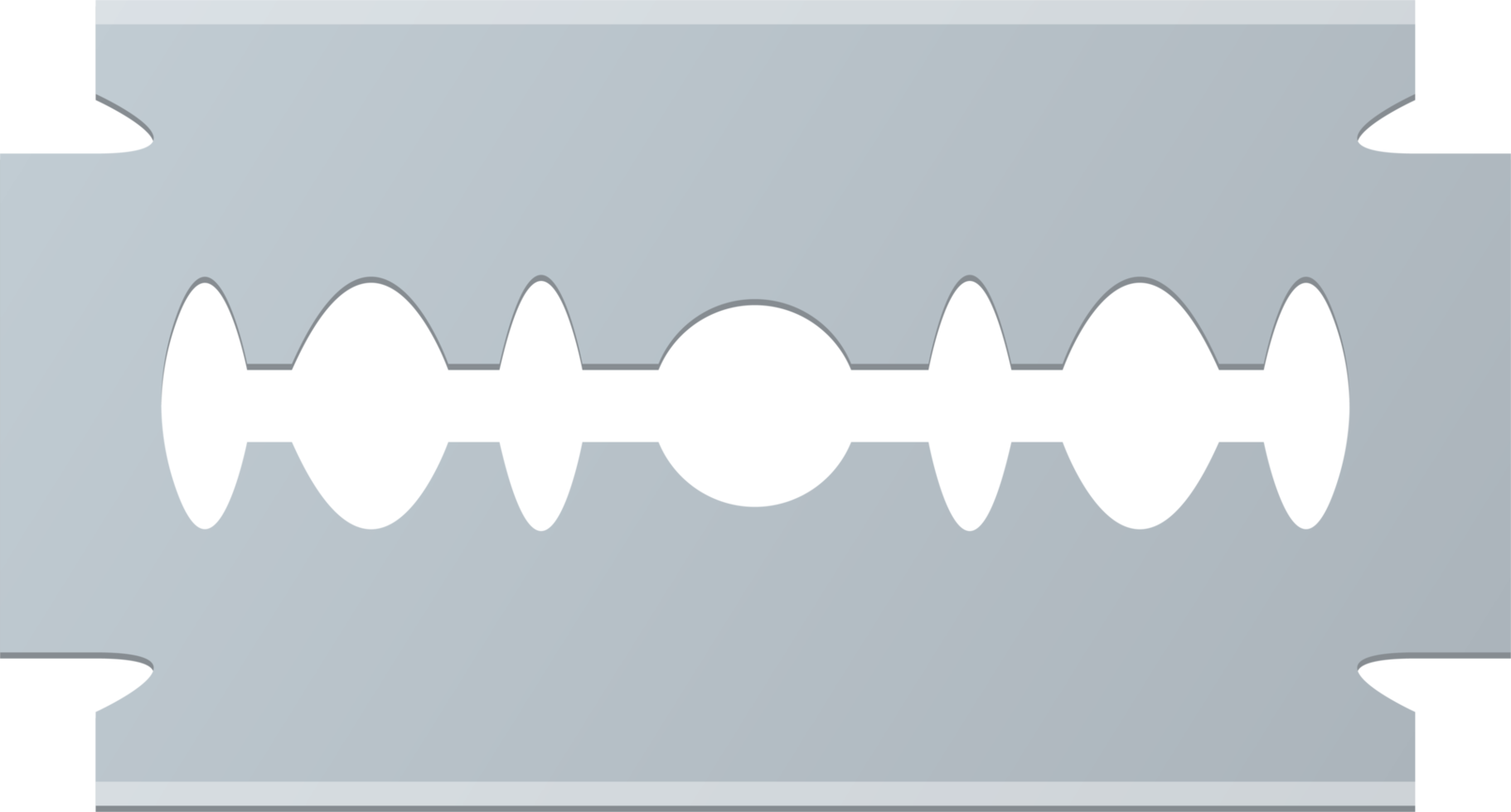 Razor blade clipart design illustration 9391557 PNG