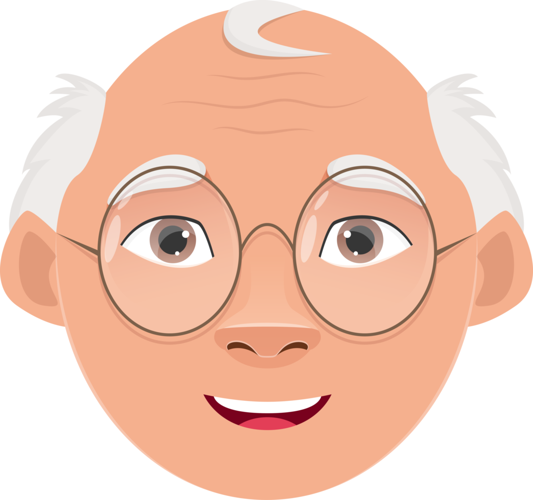 Old Man Clipart Design Illustration 9391592 PNG
