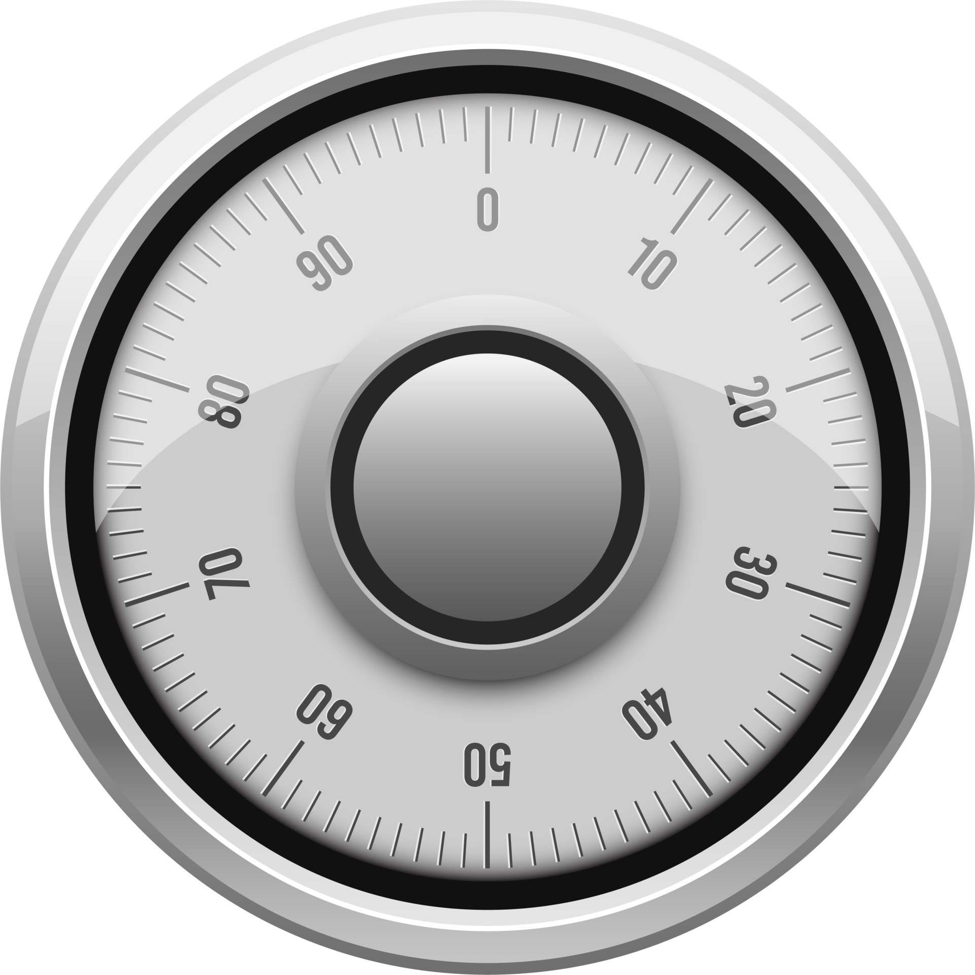 Safe combination lock clipart design illustration 9391649 PNG