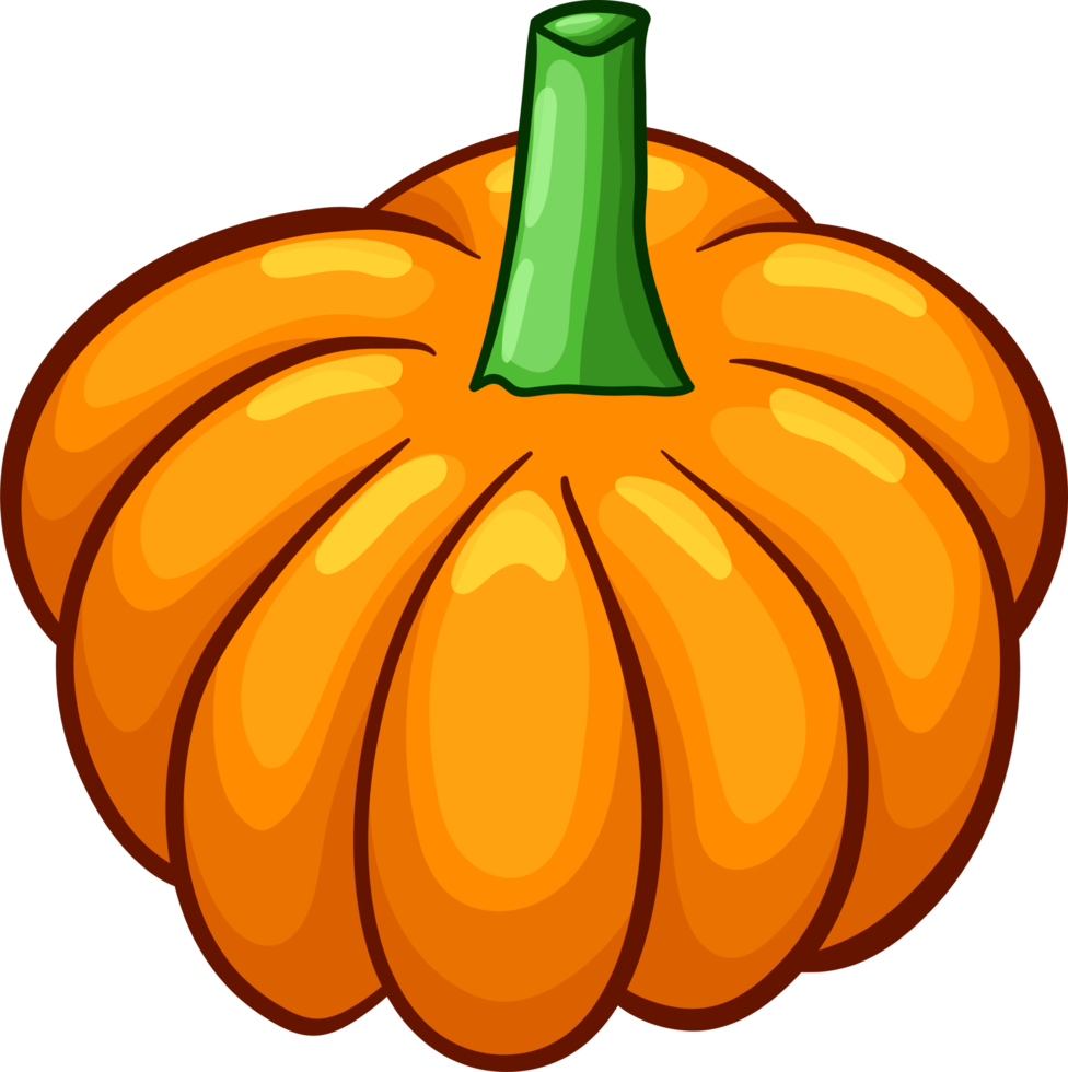 Pumpkin clipart design illustration png