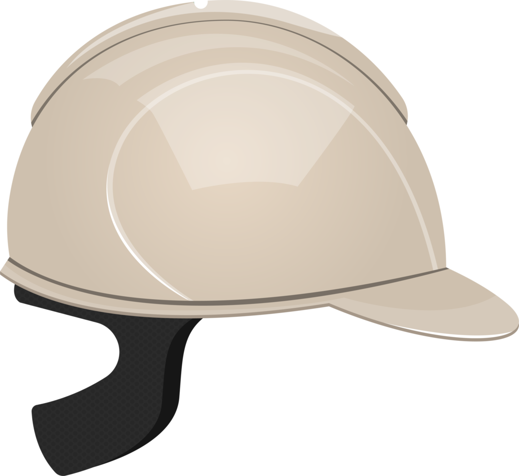 Protection helmet for construction clipart design illustration png