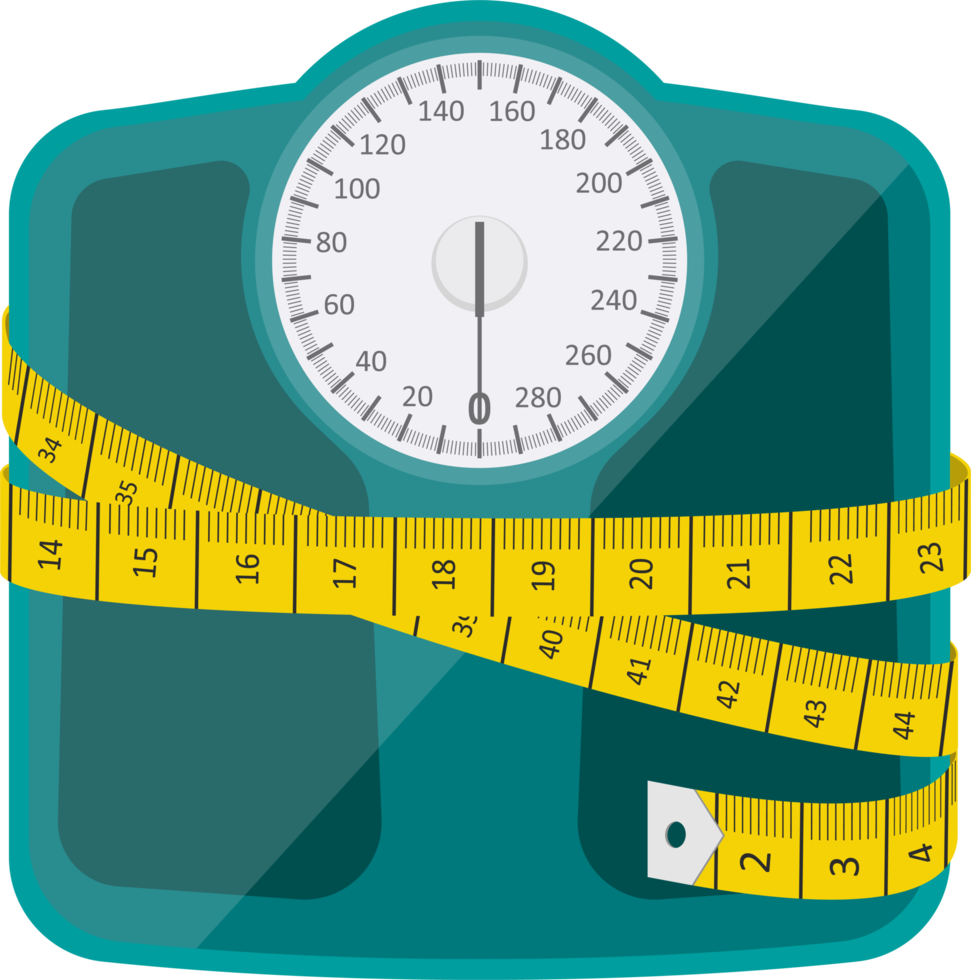 Bathroom weighing scale clipart design illustration png