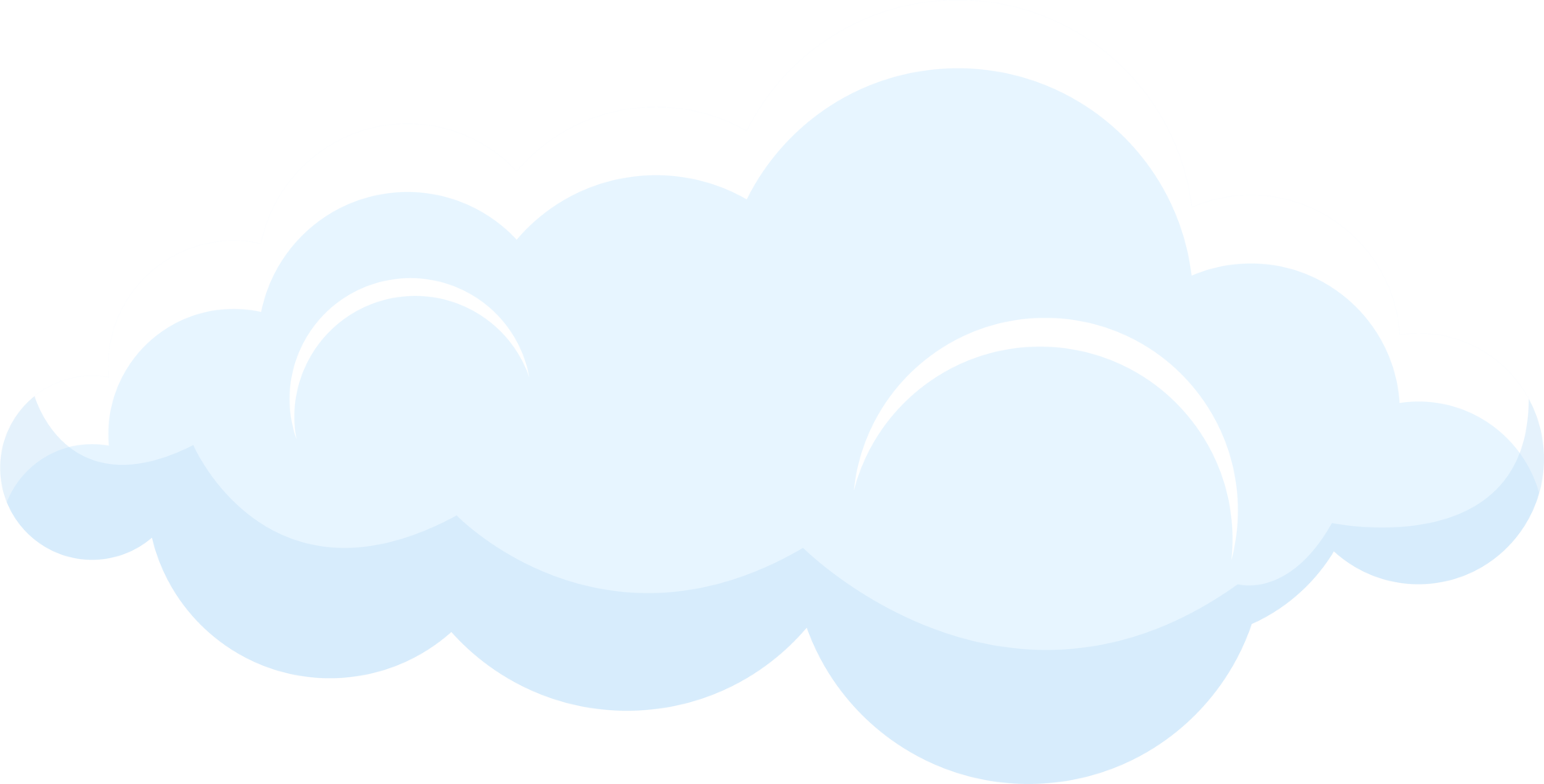 white cloud clipart png