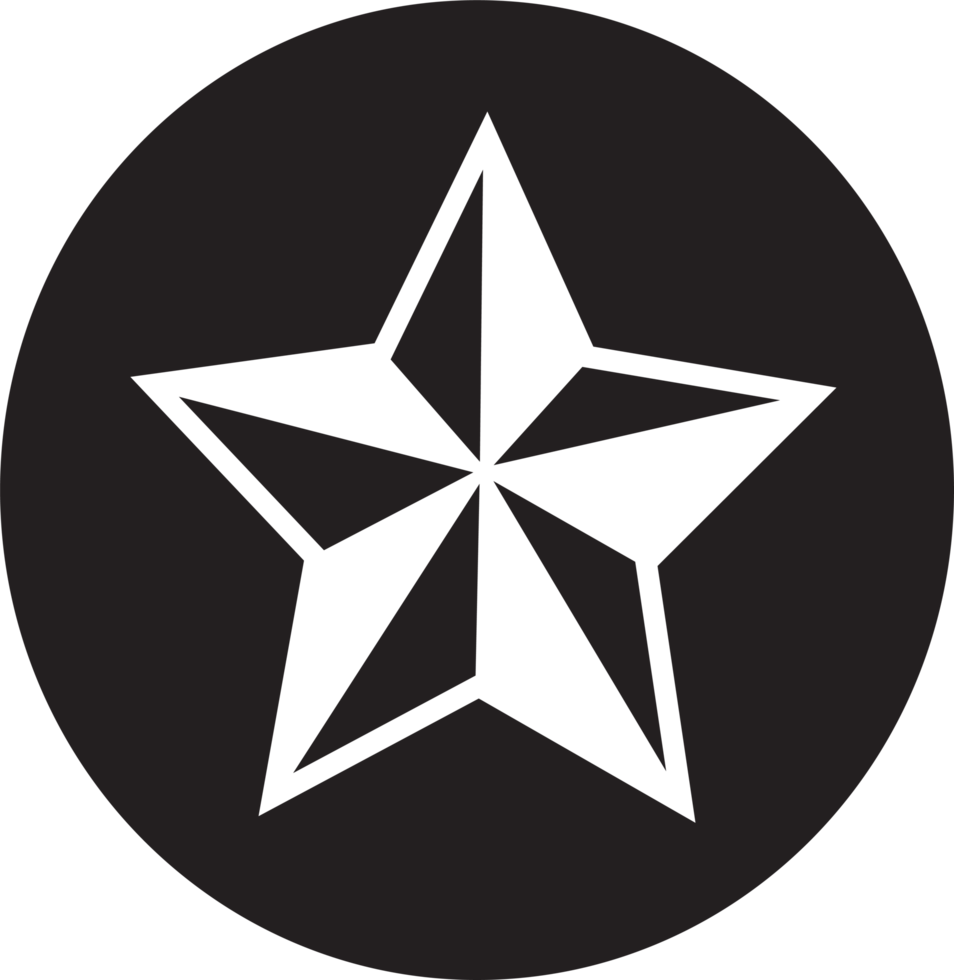 Stern-Symbol-Zeichen-Symbol-Design png